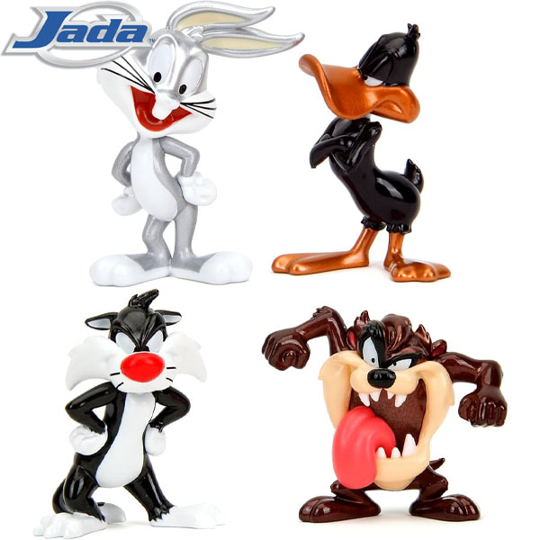 Jada Toys Looney Toons MetalFigs 2.5 Inch Mini Die-Cast Figure Four Pack